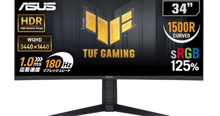 ASUS TUF Gaming VG34VQL3A
