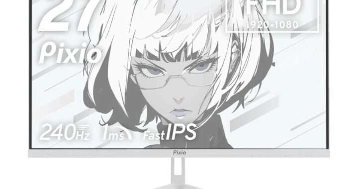 【Pixio PX279 Wave】27型・フルHD・Fast IPS・240Hz・1ms・HDR対応のゲーミングモニターがAmazonにて26%OFFの34,900円