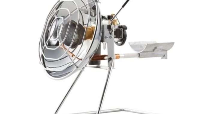 イワタニ【FORE WINDS アウトドアヒーター FW‑OH01】屋外専用で、ワンプッシュ点火・軽量コンパクト設計・球状バーナー＋リフレクターによる高効率暖房を特徴としたカセットガス式アウトドアヒーターがAmazonにて10%OFFの8,640円から