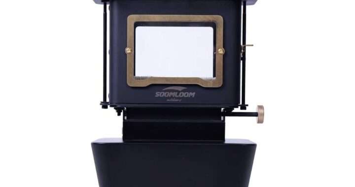 【Soomloom FLAMENCO】ステンレス＋真鍮構造・パラフィンオイル燃料・五徳付きで調理可能・耐熱ガラス窓採用・組立不要の多用途アイロンストーブがAmazonにて10%OFFの14,310円