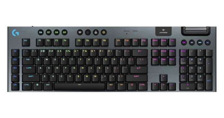 Logicool G【G915 X LIGHTSPEED】薄型メカニカルスイッチを搭載したワイヤレスゲーミングキーボードがAmazonにて10%OFFの29,400円