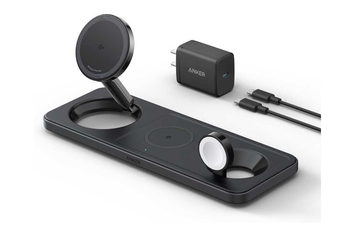 Anker MagGo Wireless Charging Station (3-in-1 Pad)