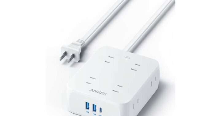 【Anker USB Power Strip (11-in-1)】AC差込口8つ、USB‑C×2、USB‑A×2を備え、最大12台の機器を同時に給電できる多機能電源タップがAmazonにて23%OFFの2,290円