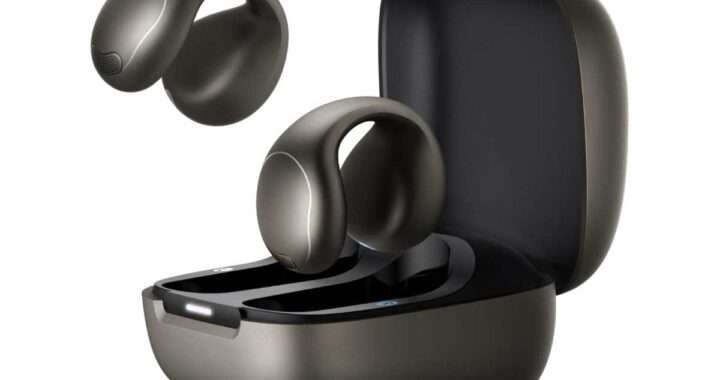 【Anker Soundcore C40i】片耳約5.8gの軽量設計・12×17mmドライバー・最大21時間再生・IPX4防水・マルチポイント対応・Bluetooth 5.4を備えたイヤーカフ型のオープンイヤー完全ワイヤレスイヤホンがAmazonに30%OFFの6,990円