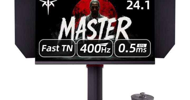 【KTC 25M1】24.1型・フルHD・400Hz・0.5ms・Fast TN・HDR400・sRGB 125％・遮光フード付属 を備えた、競技FPS向けに特化した超高速ゲーミングモニターがAmazonにて54,980円、さらに5,000円OFFクーポン配布中