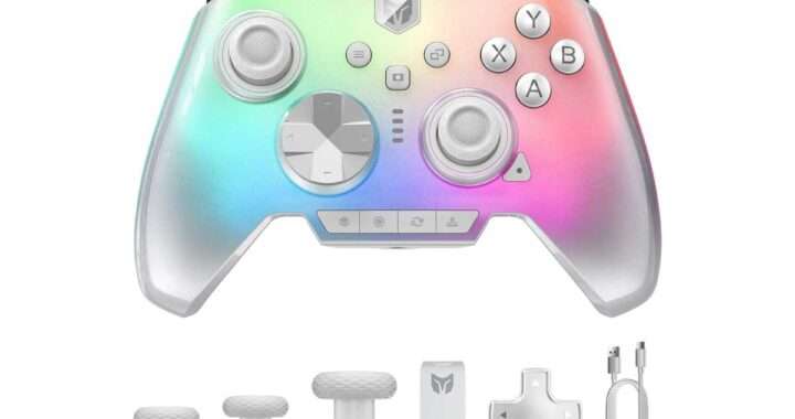 【BIGBIG WON Rainbow 3】静電容量式スティック×2000Hzポーリングレート×16個のマイクロスイッチボタンを搭載した、ハイエンド志向の多機能ゲーミングコントローラーがAmazonにて20%OFFの10,399円