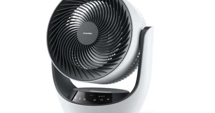 【SwitchBot スマートサーキュレーター】コードレス駆動・3D首振り・DCモーター・静音24dB・スマート連携対応 を特徴とするサーキュレーターがAmazonにて21%OFFの10,980円