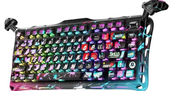 【GravaStar Mercury V75 PRO】0.005mmラピッドトリガー・8000Hzポーリングレート・磁気式ホールエフェクトスイッチ・75％レイアウトを採用した、競技FPS向けのハイエンドゲーミングキーボードがAmazonにて15%OFFの33,983円