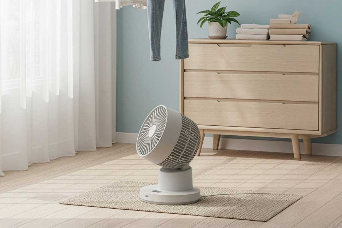 クイック衣類乾燥DCサーキュレーター FCB-155D