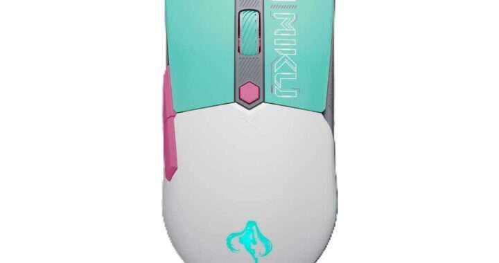 【ASUS TUF Gaming Mini Wireless Mouse Hatsune Miku Edition】65gの超軽量ボディ・12,000dpi光学センサー・トライモード接続・1億回クリック耐久スイッチ・PTFEソールを備えたコンパクトワイヤレスゲーミングマウスがAmazonにて16%OFFの12,113円