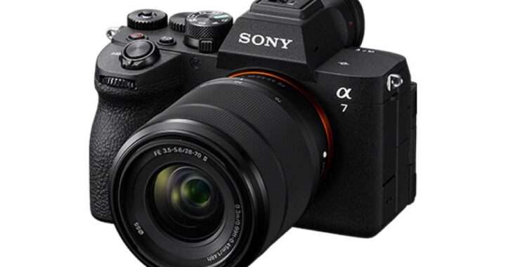 ソニー【ILCE-7M5M（FE 28-70mm F3.5-5.6 OSS II）】フルサイズミラーレス一眼カメラ「α7 V」の写真・動画の両方に強い万能パッケージ