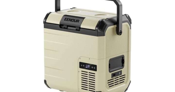 【EENOUR D18】18L容量・コンプレッサー式・-20〜10℃設定・38W省エネ・縦型デザイン・バッテリー駆動対応・4WAY電源対応を備えたポータブル冷蔵冷凍庫がAmazonにて22%OFFの22,799円