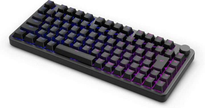 ソニー【INZONE KBD-H75】Fnaticとの共同開発により、FPS競技シーンで求められるラピッドトリガー・磁気式アナログスイッチ・8000Hzポーリングレート・ガスケットマウント構造などを備えた75％テンキーレスゲーミングキーボードに日本語配列モデル