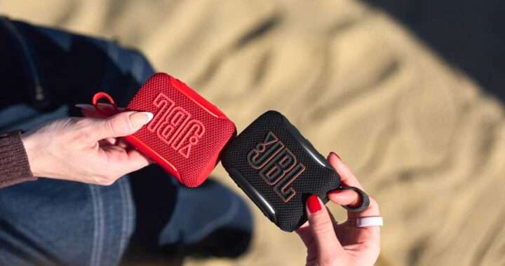 JBL【JBL Go 5】USB‑C接続による24bit/48kHz ロスレス再生対応、IP68の防塵防水、アンプ出力の強化、AirTouchによるステレオ連携、Auracast対応など、前モデルから大幅に進化したポータブルBluetoothスピーカー