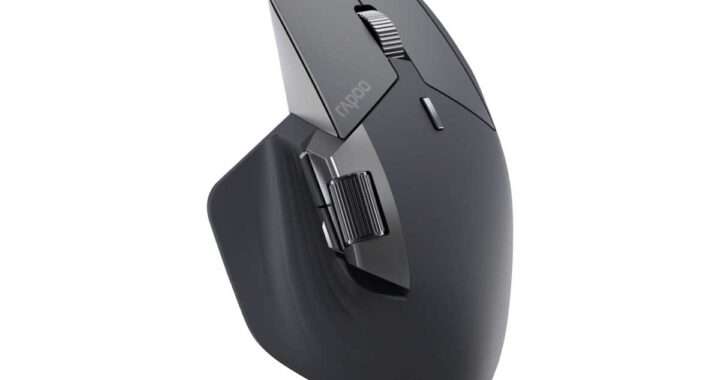 【Rapoo MT760M】Bluetooth 4.0／5.0 と 2.4GHzワイヤレス接続に対応し、最大 3 台のデバイスを切り替えて使用できるマルチモードワイヤレスマウスがAmazonにて5,799円