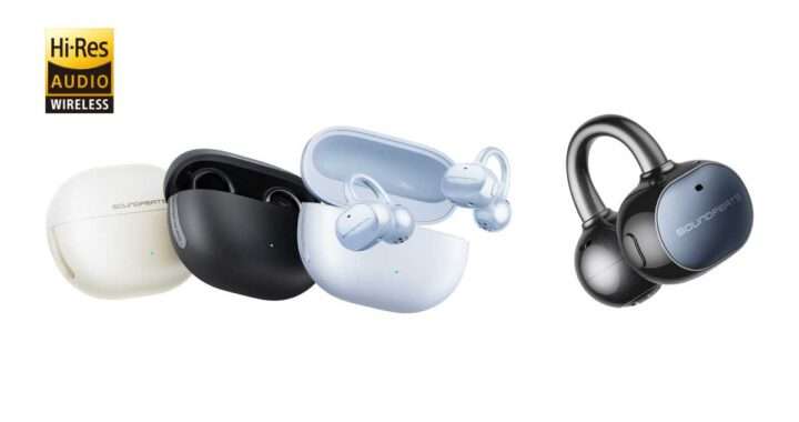 SOUNDPEATS【UU2イヤーカフ】期間限定5,678円、チタンコーティング12mmデュアルマグネットドライバー、Bluetooth 6.0、LDAC対応、最大42時間再生などを備え、オープンイヤー型の弱点とされてきた「低音不足」と「音量の伸び」を大幅に改善したイヤーカフ型完全ワイヤレスイヤホン