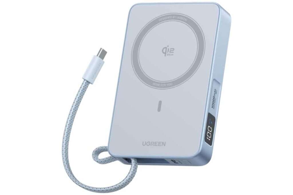 UGREEN MagFlow マグネット式モバイルバッテリー 10000mAh 25W