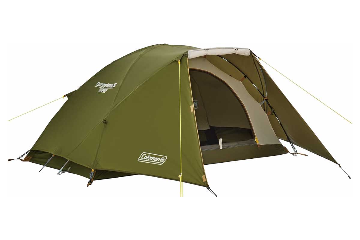 【コールマン ツーリングドーム ST】1〜2人向けの軽量コンパクトなドームテントで、前室の広さ・設営のしやすさ・通気性の高さが特徴のソロキャンプ定番モデルがAmazonにて28%OFFの15,729円