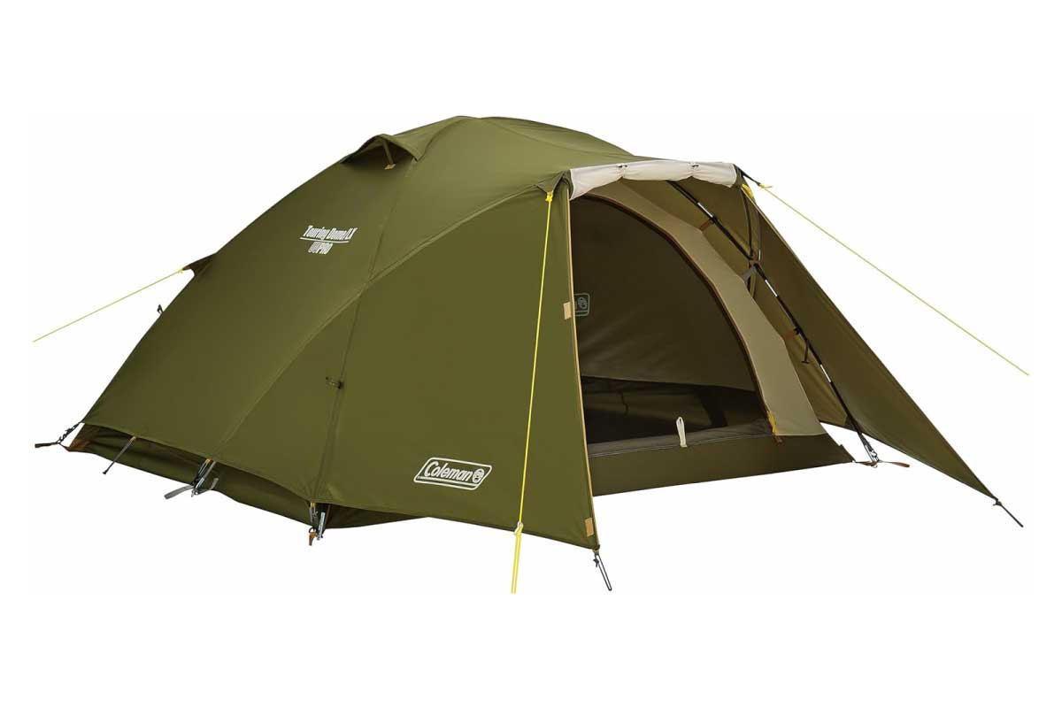 【コールマン ツーリングドーム LX】1〜2人向けの前室付きドームテントで、広い前室・優れた通気性・簡単設営を特徴とするソロ〜デュオ向けの定番モデルがAmazonにて33%OFFの16,753円