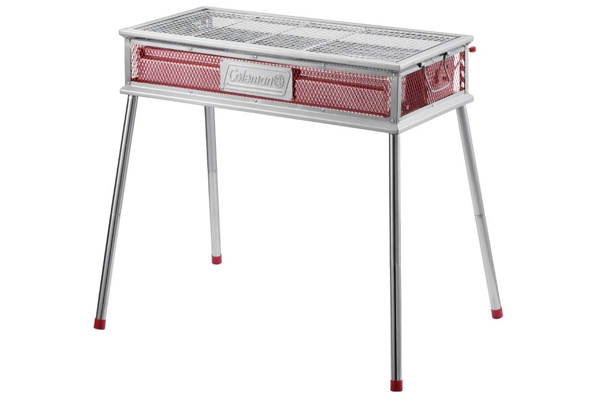 【コールマン クールスパイダープロ/L】焼網の高さ4段階調節・引き出し式ロストル・オールステンレスボディを備えた大型BBQグリルで、火力調整のしやすさと扱いやすさが特徴のファミリー向けモデルがAmazonにて30%OFFの11,168円