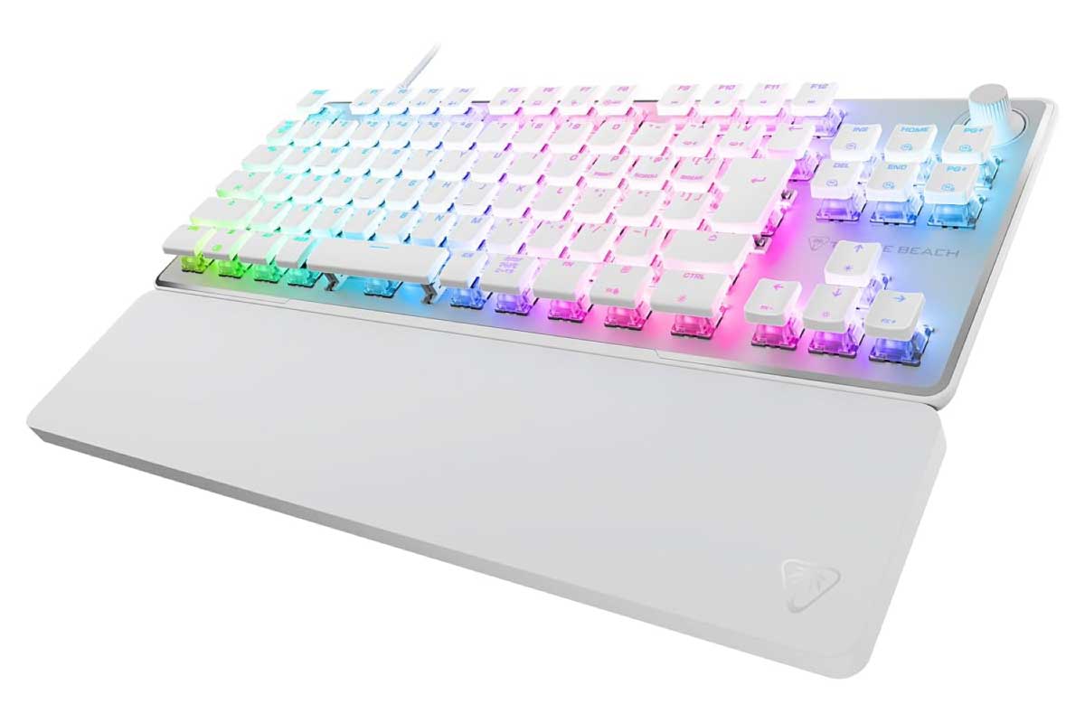 【TURTLE BEACH Vulcan II TKL Pro】アナログ対応ホール効果磁気スイッチと可変アクチュエーション、ラピッドトリガー、テンキーレスの省スペースデザイン、キーごとのRGBライティングや専用ソフト「Swarm II」による高度なカスタマイズ性を備えた、有線ゲーミングキーボードがAmazonにて21%OFFの12,738円