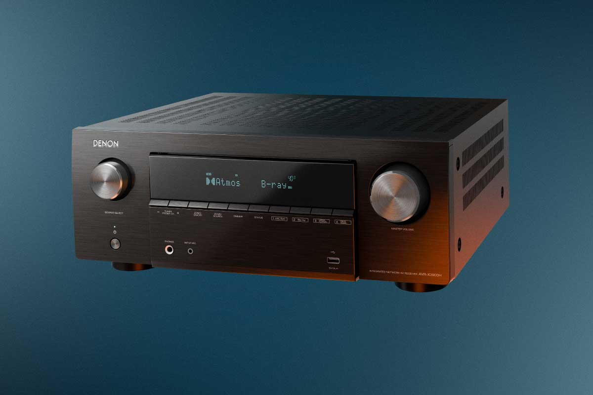 デノン【AVR-X3900H】【AVR-X2900H】最新の4K/8K映像フォーマットと3Dオーディオ、ネットワークオーディオ機能を統合したデノンのAVアンプ
