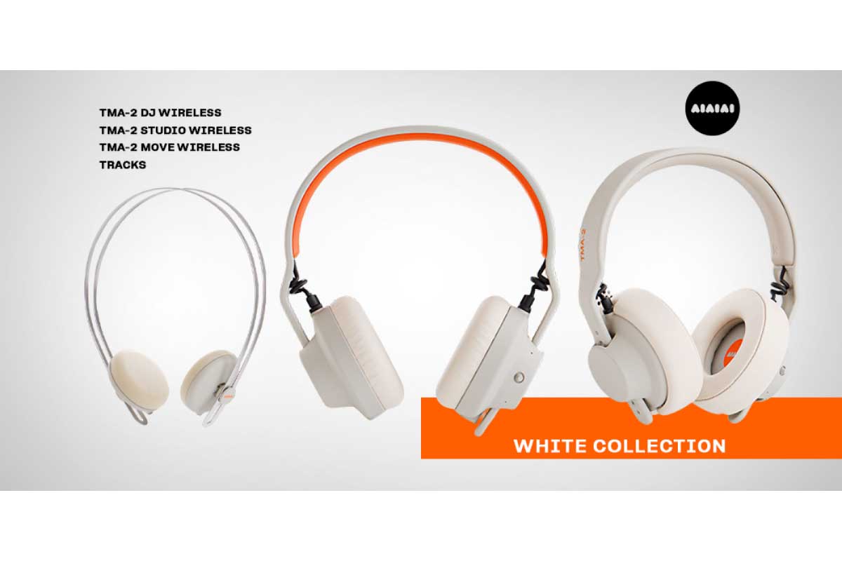 AIAIAI【WHITE COLLECTION】AIAIAIを象徴するミニマルなデザインと、プロフェッショナルに支持されるサウンド、長く使えるサステナブルなモジュール設計はそのままに、新たにピュアホワイトのカラーをまとったヘッドホン