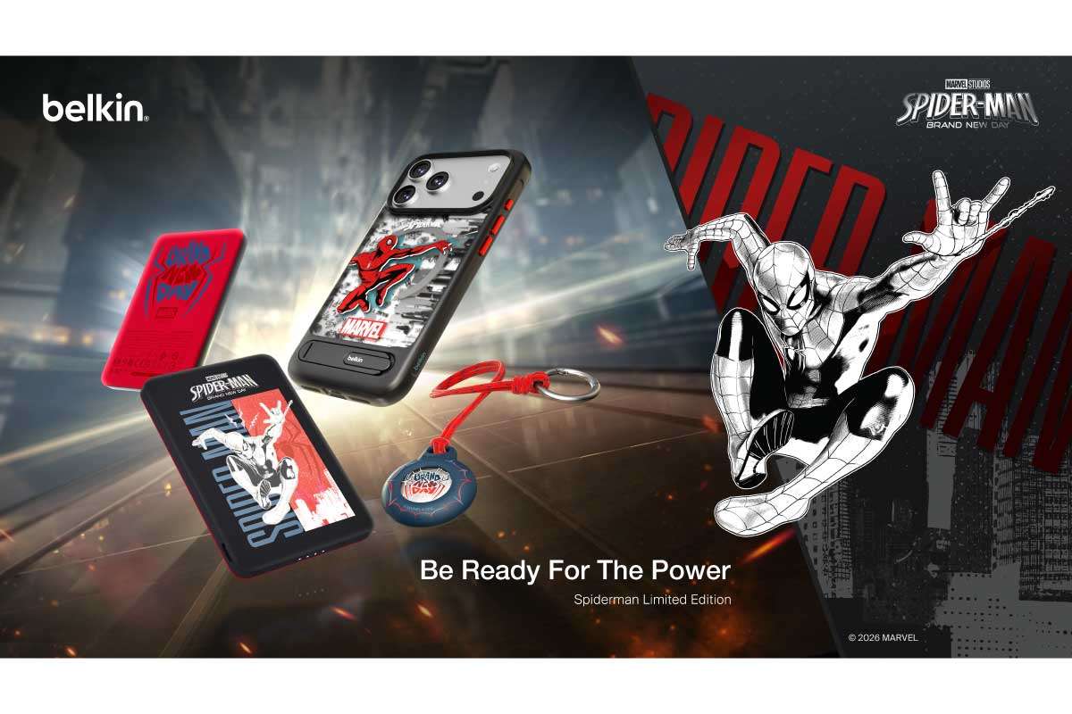 BoostCharge ワイヤレスモバイルバッテリー 5000 mAh スパイダーマン限定モデル